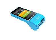 5.5 Inch Portable Handheld POS Machine Mobile Credit Card Terminal With NFC Reader / GPS