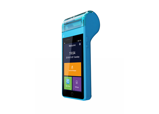 máquina terminal Handheld móvel da posição de NFC Smartphone de 3G 4G com a impressora térmica do recibo
