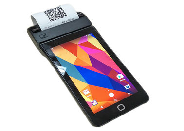 Posição Handheld do mini tela táctil com impressora, máquinas de cartão sem fio do crédito para a empresa de pequeno porte
